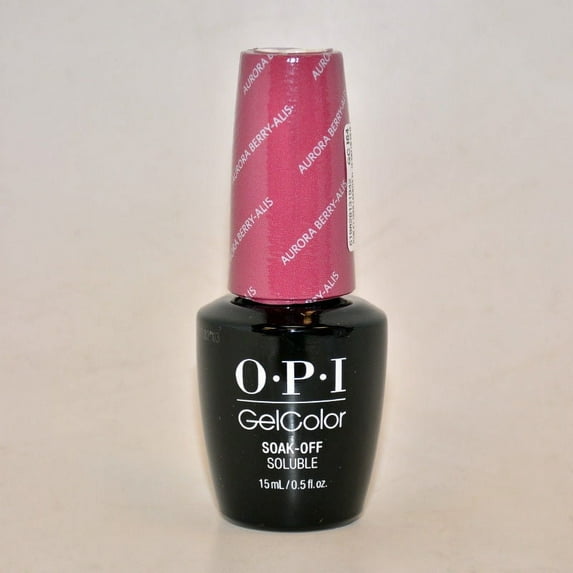 OPI GelColor Gel Nail Polish, Aurora Berry-Alis, 0.5 Fl Oz