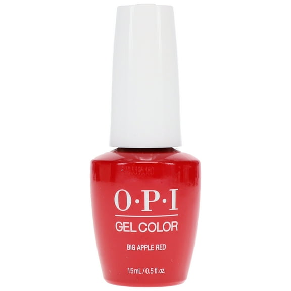 OPI GelColor Gel Nail Polish, Big Apple Red, 0.5 Oz
