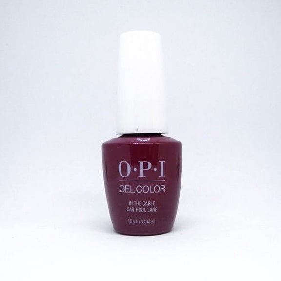 OPI GelColor Gel Nail Polish, In The Cable Car-Pool Lane, 0.5 Fl Oz