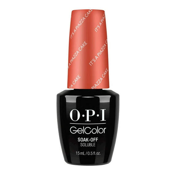OPI GelColor Gel Nail Polish, It's A Piazza Cake, 0.5 Oz