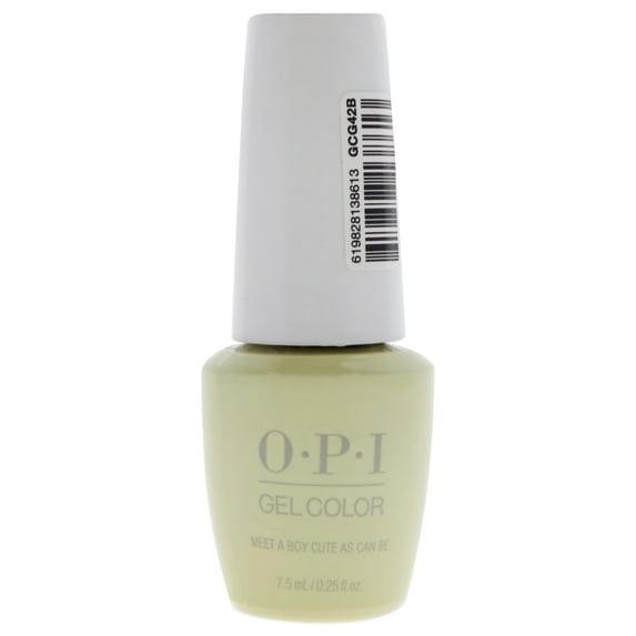 OPI GelColor Gel Nail Polish, Meet a Boy Cute As Can Be, 0.25 fl oz