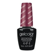 OPI GelColor Gel Nail Polish, Miami Beet, 0.5 Oz