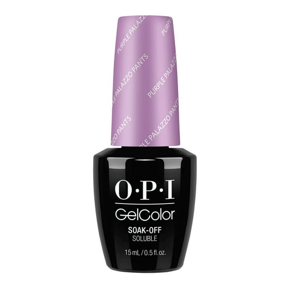 OPI GelColor Gel Nail Polish, Purple Palazzo Pants, 0.5 Fl Oz
