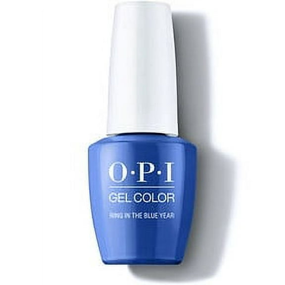 OPI GelColor Gel Nail Polish, Ring in the Blue Year 0.5 fl oz
