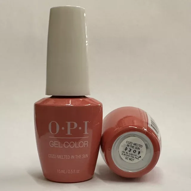 OPI GelColor Gel Nail Polish SUPER SALE! Cozy-Melted in the Sun - M27, 0.5 fl oz