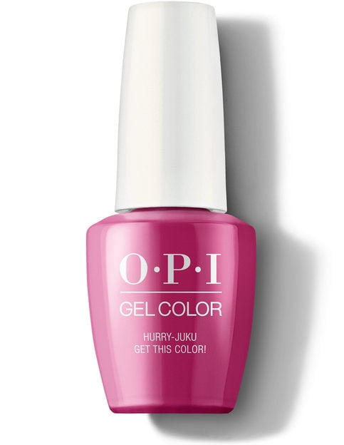 OPI GelColor Gel Polish - T83 Hurry-Juku Get this Color Nail Polish, Women, 0.5 fl oz