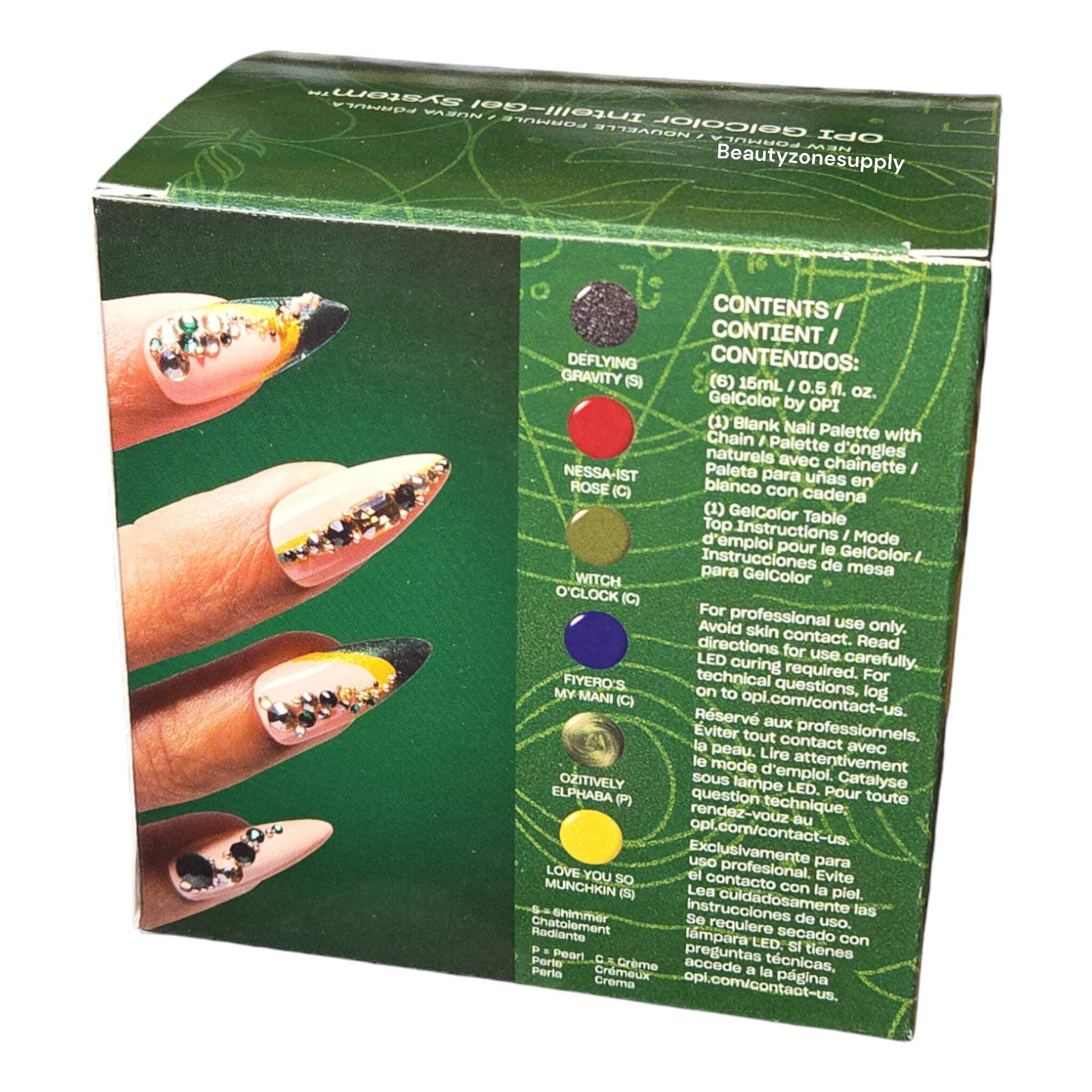 OPI Holiday 24 Wicked Collection Gel Add-On-Kit 1 OPI Holiday 24 Wicked Collection Gel Add-On-Kit 1