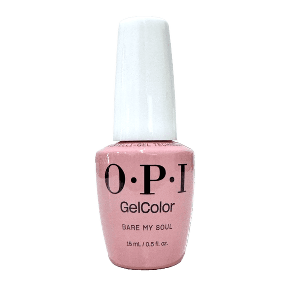 OPI GelColor Intelli-Gel Nail Polish 0.50 oz - Bare My Soul - GCSH4