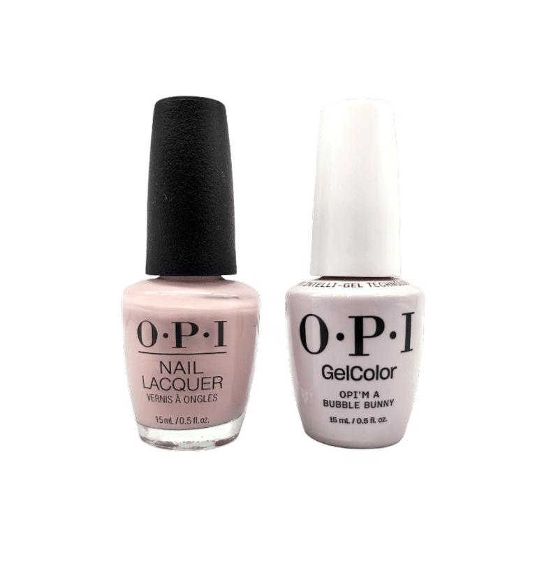OPI GelColor & Nail Lacquer Duo - OPI'm a Bubble Bunny 0.5 oz - S061