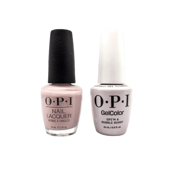 OPI GelColor & Nail Lacquer Duo - OPI'm a Bubble Bunny 0.5 oz - S061