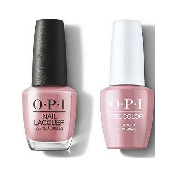OPI GelColor & Nail Lacquer Polish COMBO Set [Suzi Calls the Paparazzi H001] HOLLYWOOD Collection Spring 2021 * BEAUTY TALK LA *