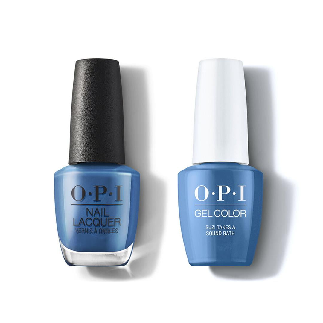 OPI GelColor & Nail Lacquer Polish COMBO Set [Suzi Takes A Sound Bath 0.5 oz] FALL WONDERS Collection Fall 2022 * BEAUTY TALK LA *