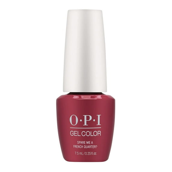 OPI GelColor Soak-Off Gel Lacquer Mini GCN55B / 0.25oz - Spare Me A French Quarter?