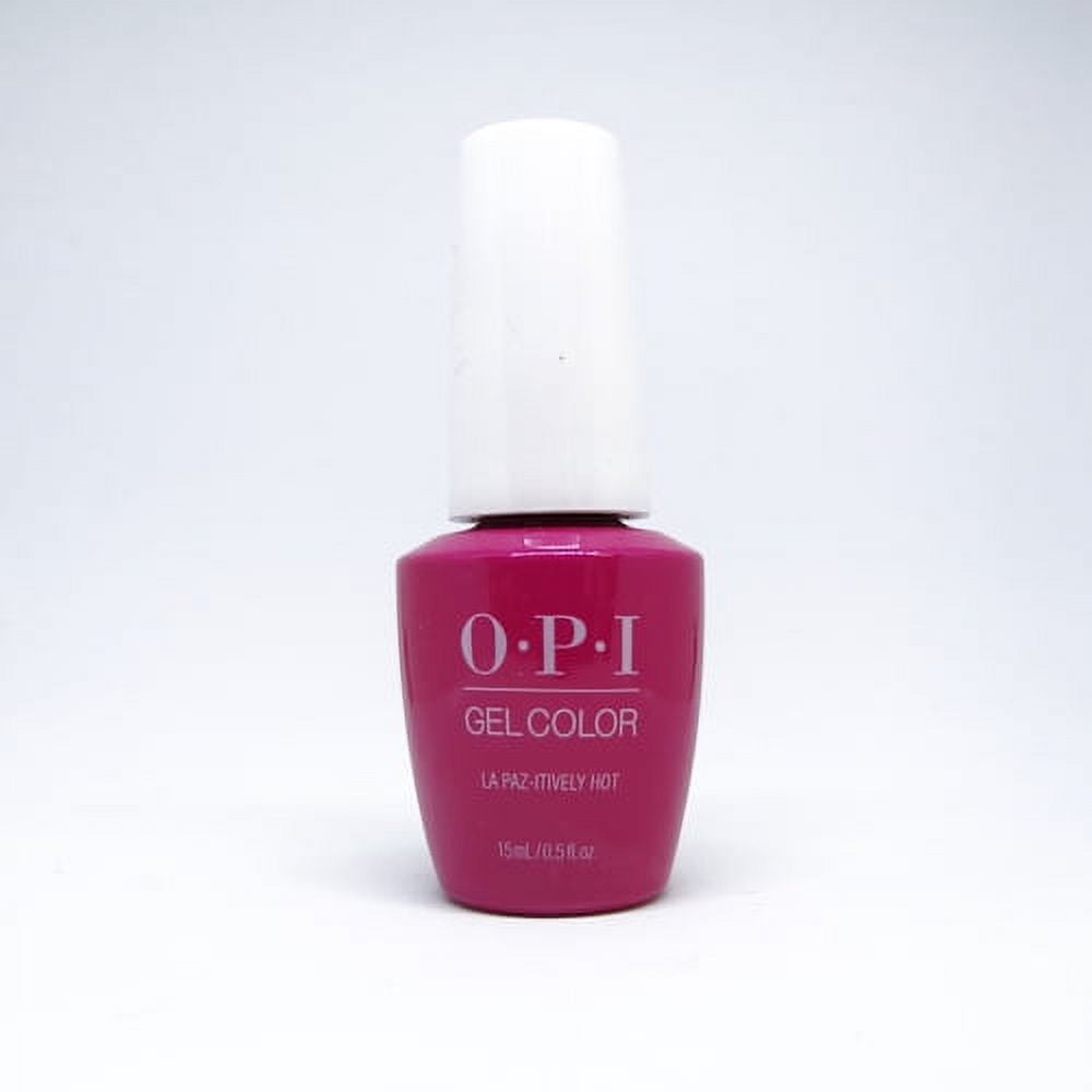 OPI GelColor Soak-Off Gel Polish "La Paz-itively Hot #GCA20" 0.5 oz