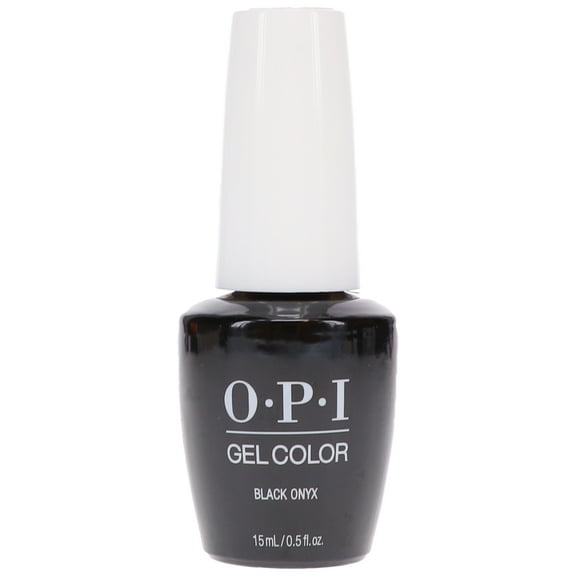 OPI GelColor Soak-Off Gel Polish Nail Polish, Black Onyx, .25 Oz