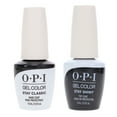 thumbnail image 1 of OPI GelColor Stay Shiny Top Coat 0.5 oz & GelColor Stay Classic Base Coat 0.5 oz Combo Pack, 1 of 8