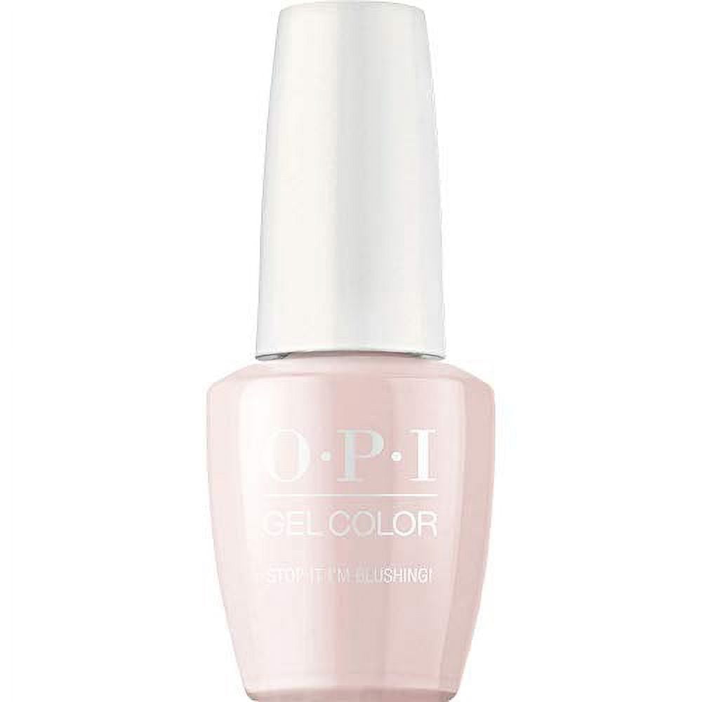 OPI GelColor, Stop It Iâ€™m Blushing!, Nude Gel Nail Polish, Soft