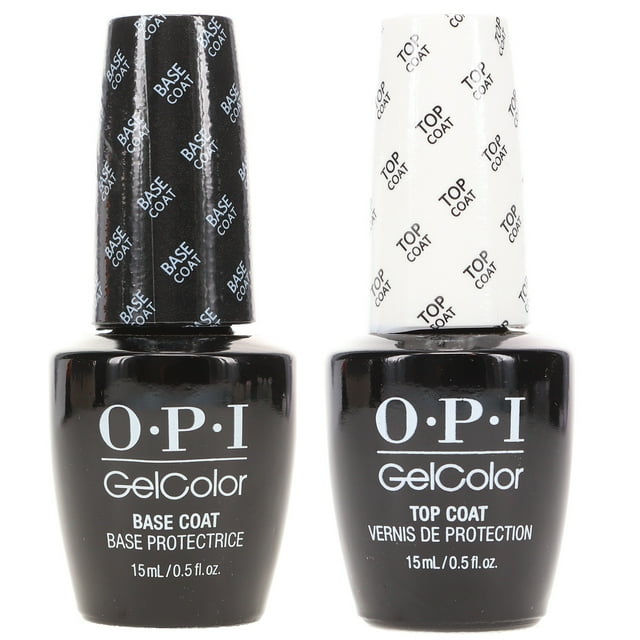 OPI GelColor Top Coat 0.5 oz & GelColor Base Coat 0.5 oz Combo Pack