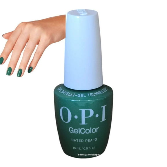 OPI Gelcolor Gel Nail Polish 0.50 oz. - Intelli-Gel - GCH007 - Rated Pea-G