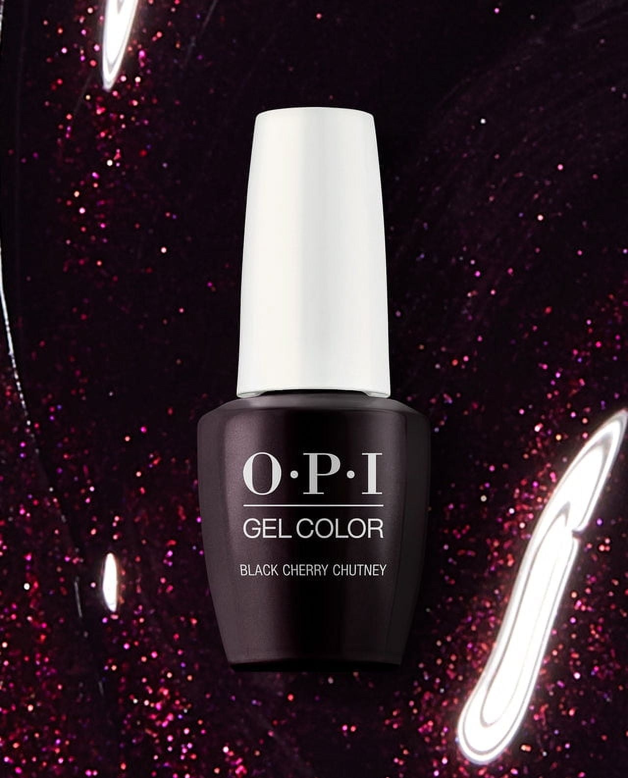 OPI Gelcolor Gel Nail Polish 0.50 oz. - Intelli-Gel - GCI43 - Black Cherry Chutney