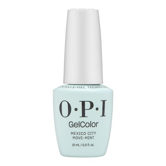 OPI GelColor Intelli-Gel Nail Polish GCM83 - Mexico City Move-Mint