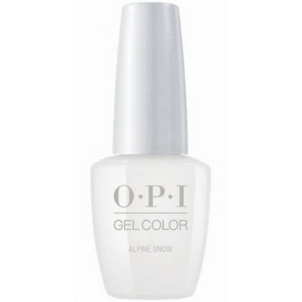 OPI Gelcolor Gel Nail Polish, Alpine Snow, 0.5 Fl Oz - Walmart.com