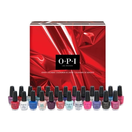 OPI Holiday Kit, The Celebration Collection, 25-Piece Mini Nail Polish Advent Calendar