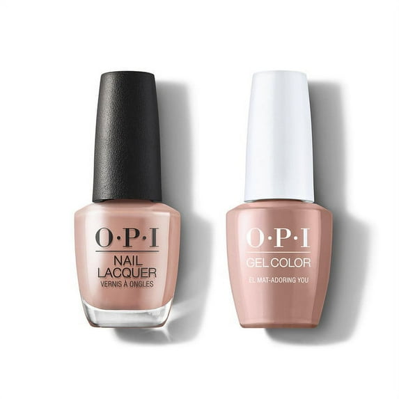 OPI Malibu GelColor + Nail Lacquer DUO 0.5 oz - N78 - EL MAT-ADORING YOU