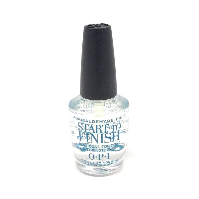 OPI Mini Start to Finish FormaldehydeFree Base Coat, Top Coat Strengthener 0.125 oz 3