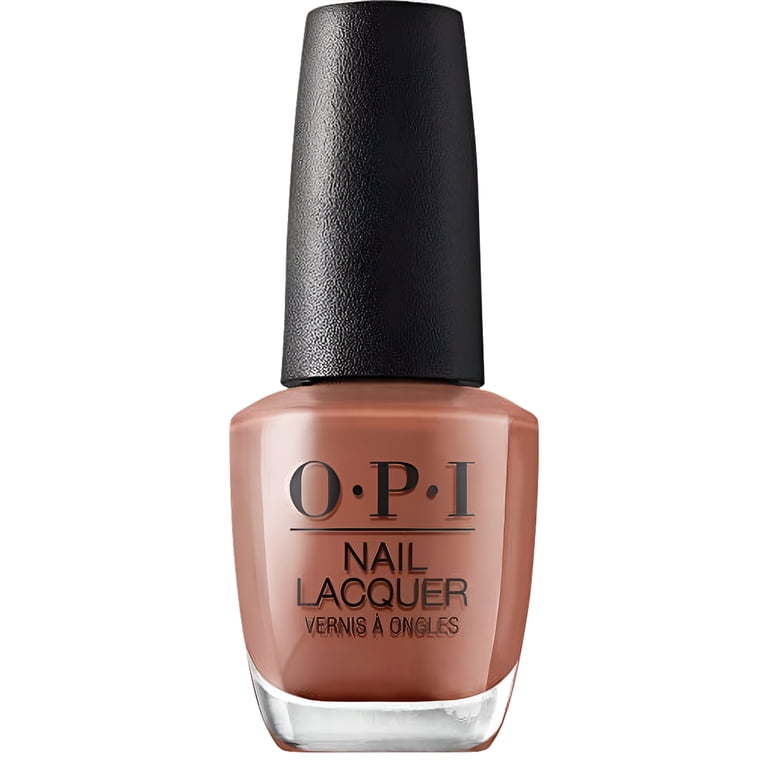 OPI Nail Polish, Chocolate Moose, Warm Brown, Neutral, Made in USA