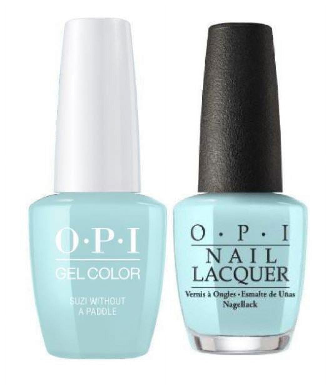 OPI Nail GELCOLOR + MATCHING POLISH COMBO [SUZI WITHOUT A PADDLE
