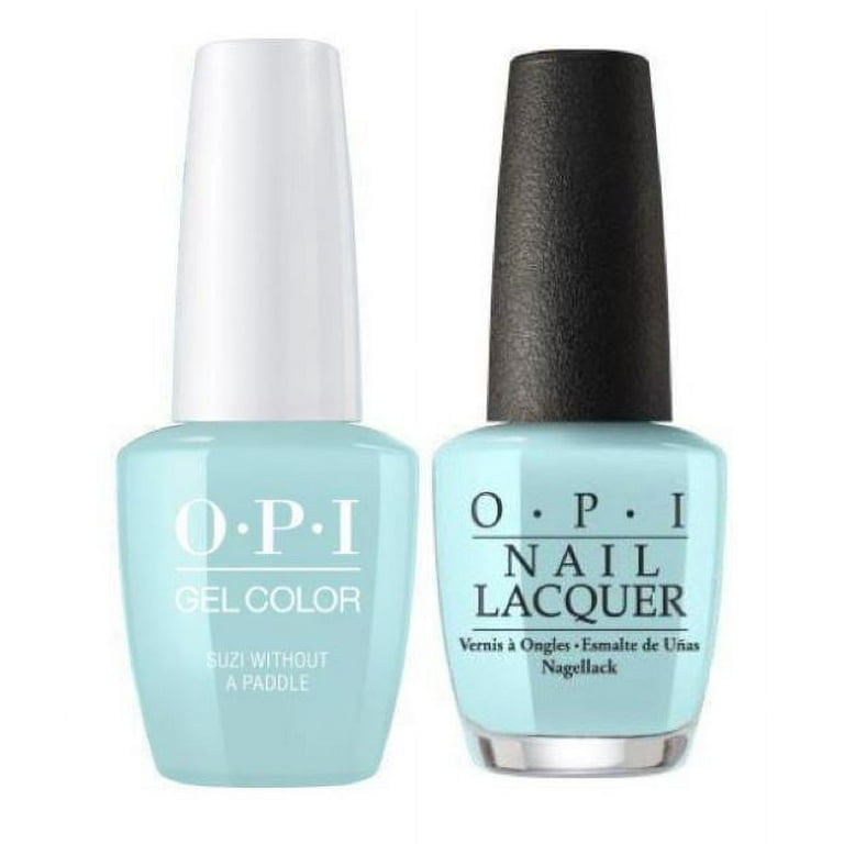 OPI Nail GELCOLOR + MATCHING POLISH COMBO [SUZI WITHOUT A PADDLE