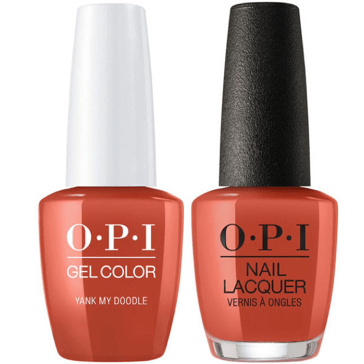 OPI Nail GELCOLOR + Matching Polish Washington D.C Combo 2ct - Yank My Doodle GC W58