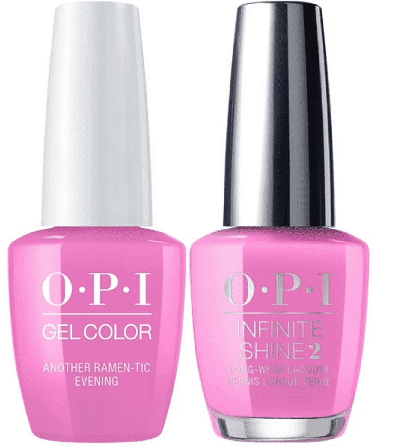 OPI Nail GelColor + Infinite Shine Polish Tokyo Combo 2 ct - Another Ramen-tic Evening GC T81