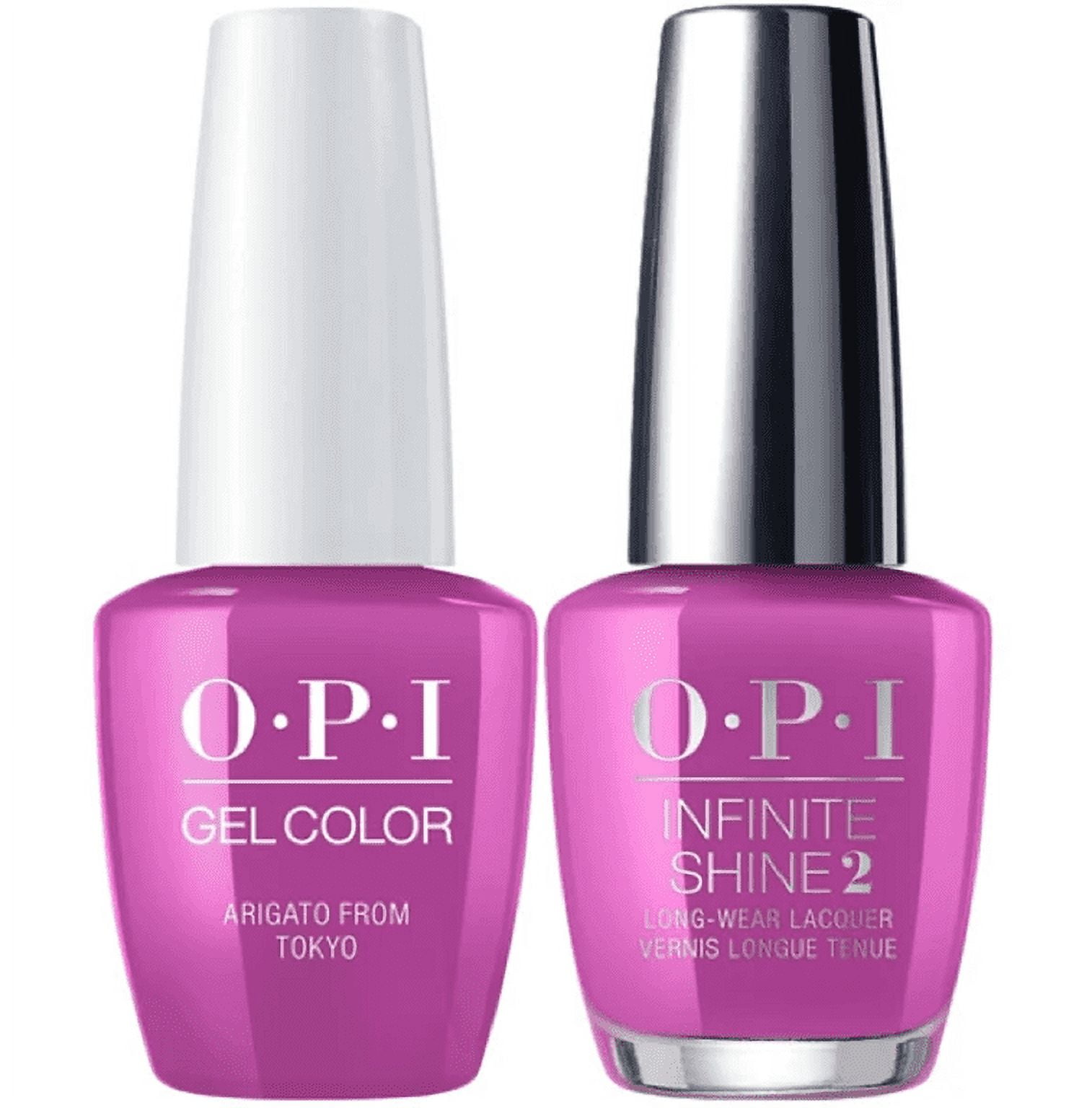 OPI Nail GelColor + Infinite Shine Polish Tokyo Combo 2 ct - Arigato from Tokyo GC T82