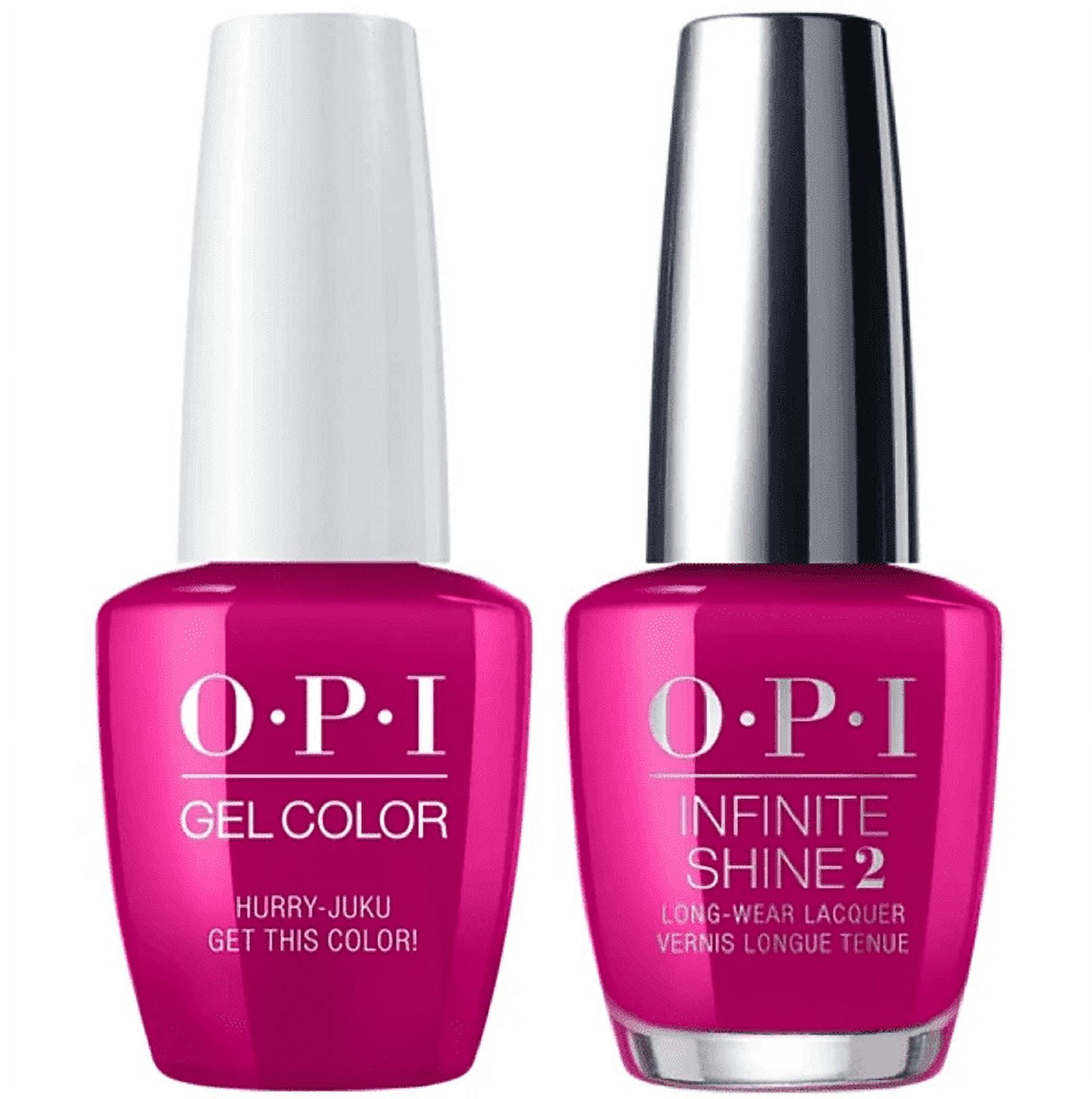 OPI Nail GelColor + Infinite Shine Polish Tokyo Combo 2 ct - Hurry-juku Get this Color! GC T83
