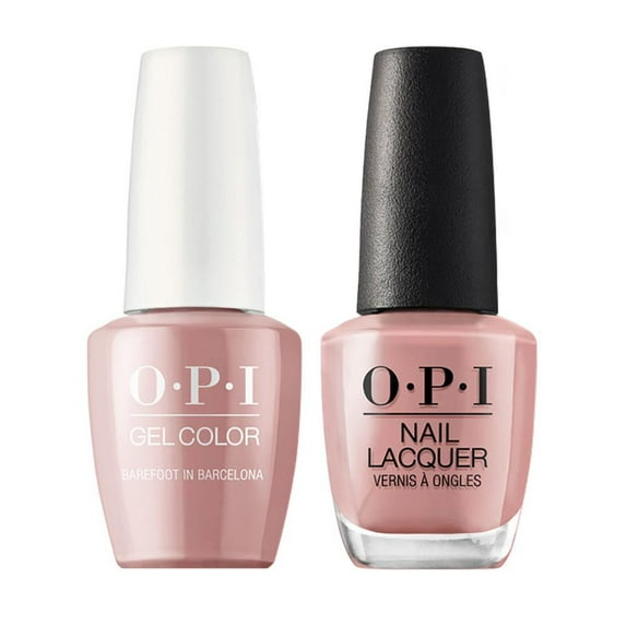 OPI Nail GelColor + Matching Polish Combo 2ct - Barefoot In Barcelona GC E41