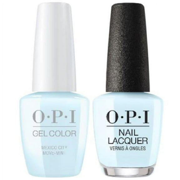 OPI Nail GelColor + Matching Polish Combo .5oz/15mL - Mexico City - Move-Mint GCM83 + M83