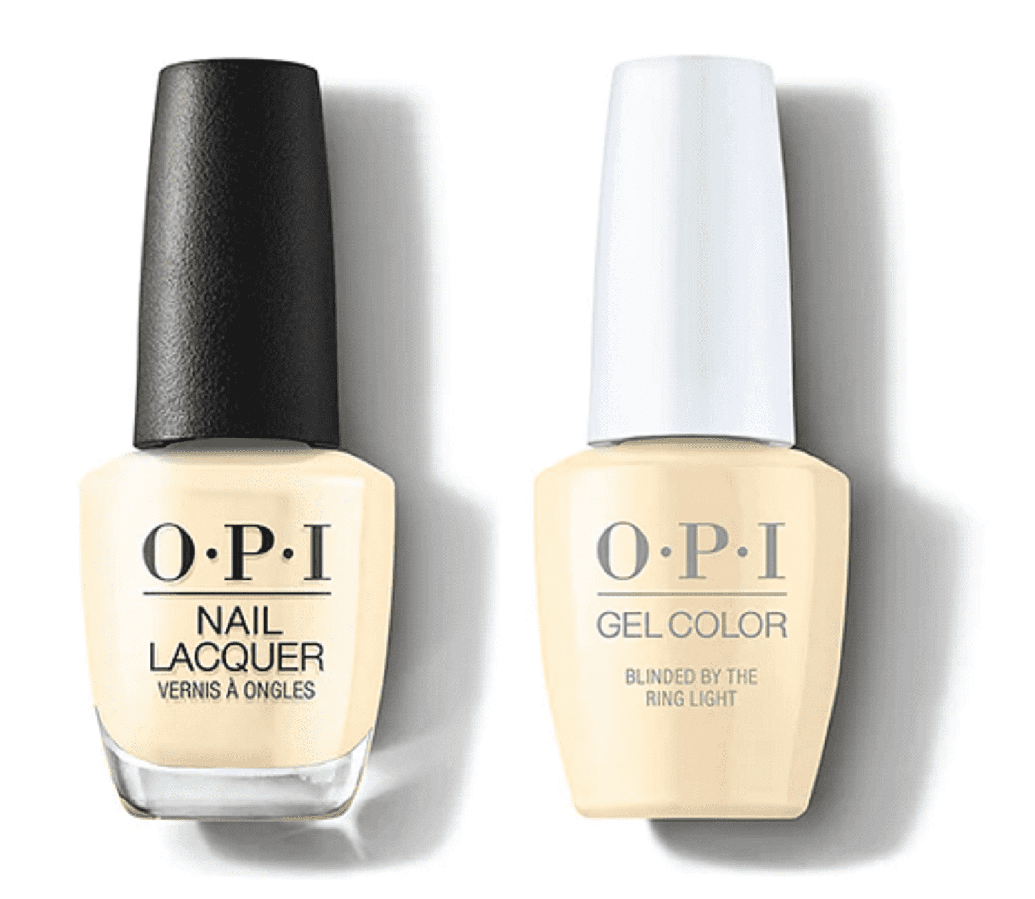 OPI Nail GelColor + Matching Polish Combo Me Myself and OPI - Blinded by the Ring Light GC S003