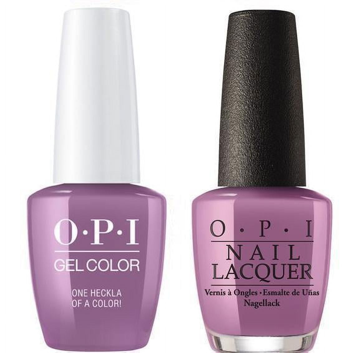 OPI Nail GelColor + Matching Polish Iceland Combo - One Heckla of