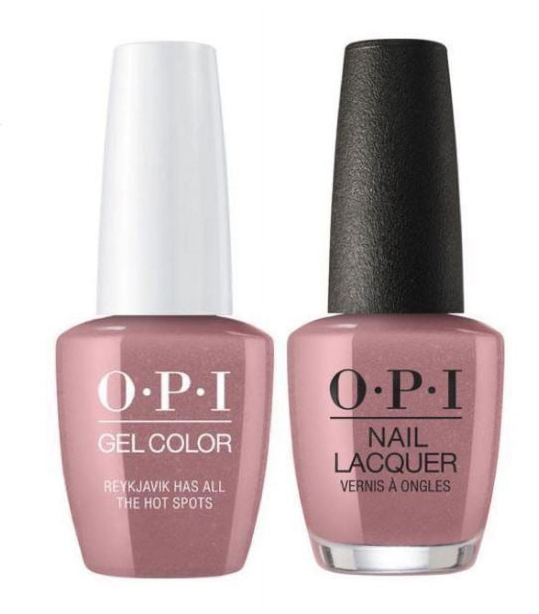 OPI Nail GelColor + Matching Polish Iceland Combo [REYKJAVIK HAS ALL THE HOT SPOTS I63] * BEAUTY TALK LA *