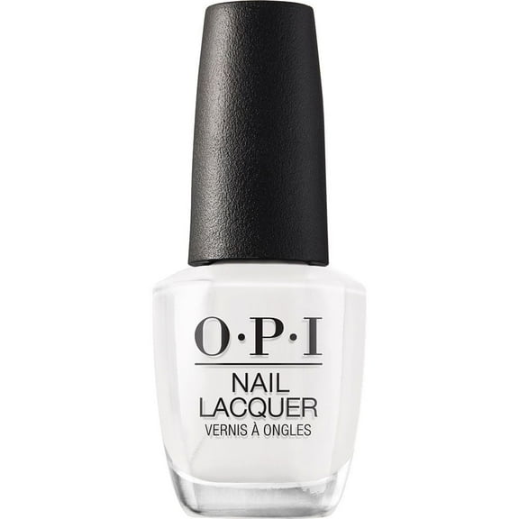 OPI Nail Lacquer, Alpine Snow, Nail Polish, 0.5 fl oz