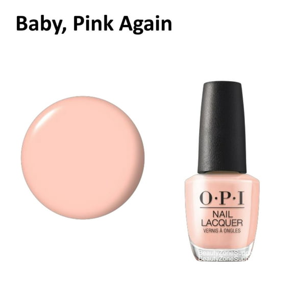 OPI Nail Lacquer Baby, Pink Again 0.5 oz #NLS050
