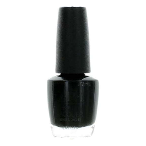 OPI Nail Lacquer, Black Onyx, 0.5 oz (Pack of 2)