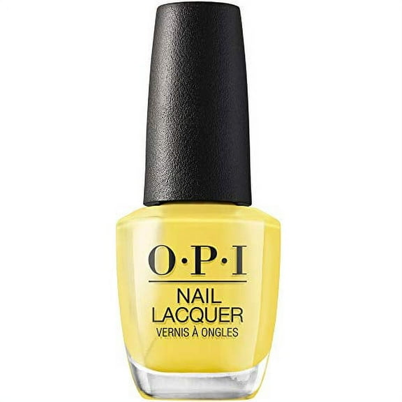 OPI Nail Lacquer, Dont Tell a Sol, Yellow Nail Polish, Mexico City Collection, 0.5 fl oz
