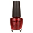thumbnail image 1 of OPI Nail Lacquer, I'm Not Really a Waitress, Shimmery Wine Red Nail Polish, 0.5 fl oz, 1 of 10
