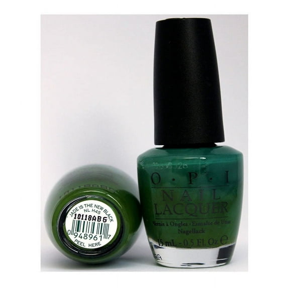 OPI Nail Lacquer, Jade Is The New Black 0.5 oz