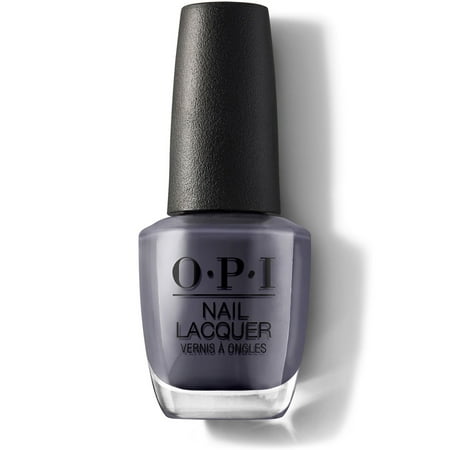 OPI Nail Lacquer, Less Is Norse, Deep Dark Slate Blue Nail Polish, 0.5 fl oz