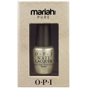 OPI Nail Lacquer - Mariah Carey Pure 18k White Gold and Silver Top Coat 0.5 oz - #HLE57