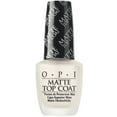 thumbnail image 1 of OPI Nail Lacquer, Matte Top Coat, Clear Nail Polish, 0.5 fl oz, 1 of 6